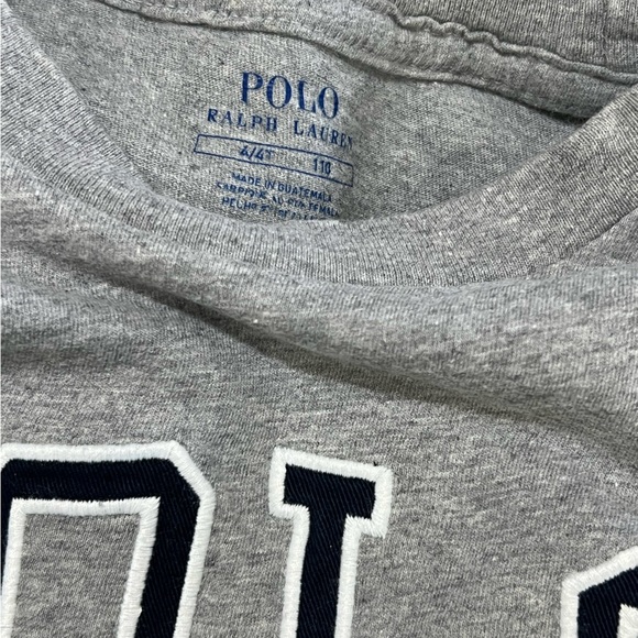 Ralph Lauren Kids Gray Long Sleeve Shirt - Picture 4 of 4